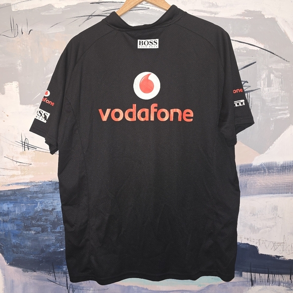 McLaren Mercedes F1 Racing Shirt Top Size XL Good Condition Hugo Boss - Picture 2 of 5